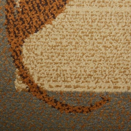 Home Dynamix Royalty Clover Modern Area Rug, Brown Multi, 19.6"x31.5" Rectangle - Image 3