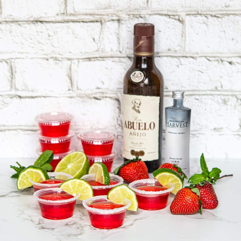 NYHI 100-Pack Of 2 Ounce Clear Plastic Jello Shot Cup Containers With Snap On Leak-Proof Lids -Jello Shooter Shot Cups -Compact Food Storage For Portion Control, 2 Oz,Sauces, Liquid, Dips - Image 4