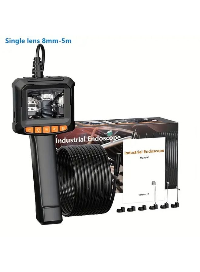 Inskam 8mm Borescope Camera 19685 Inch IP67 Waterproof For Smartphone Automotive Repair Plumbing Home Inspection - Image 1