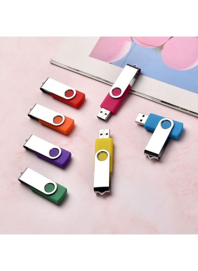 Rotating USB Flash Disk Custom Logo Bidding Advertising 16 Exhibition Creative Gift Promotion 32G USB Flash Disk Lettering 64G Wholesale-Color:Dark Blue-Capacity:Order 128m-256G For 30 Pieces Can Be Customized With Different Capacities And Styles  - Image 3