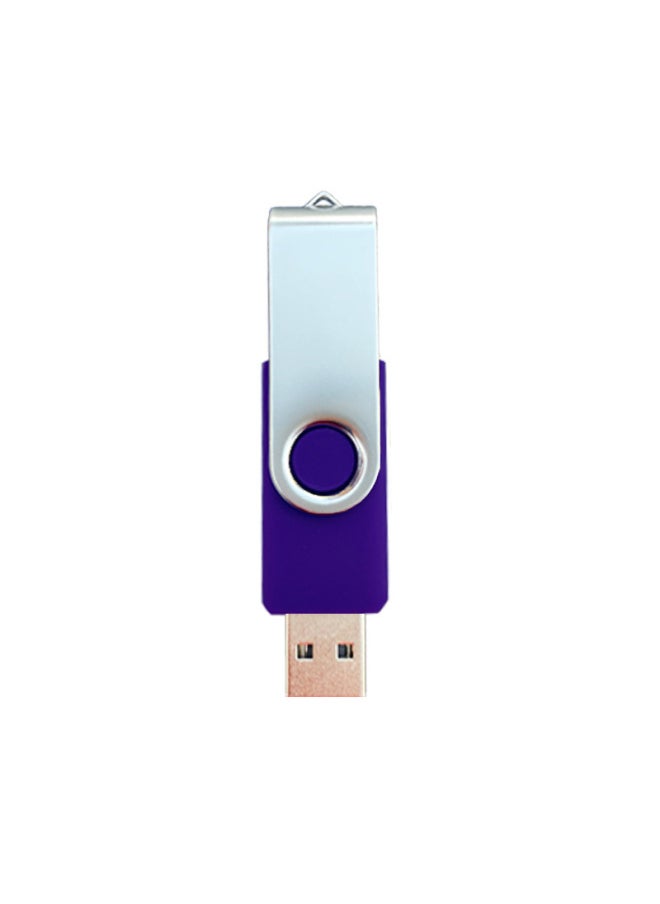 Rotating USB Flash Disk Custom Logo Bidding Advertising 16 Exhibition Creative Gift Promotion 32G USB Flash Disk Lettering 64G Wholesale-Color:Dark Blue-Capacity:Order 128m-256G For 30 Pieces Can Be Customized With Different Capacities And Styles  - Image 1