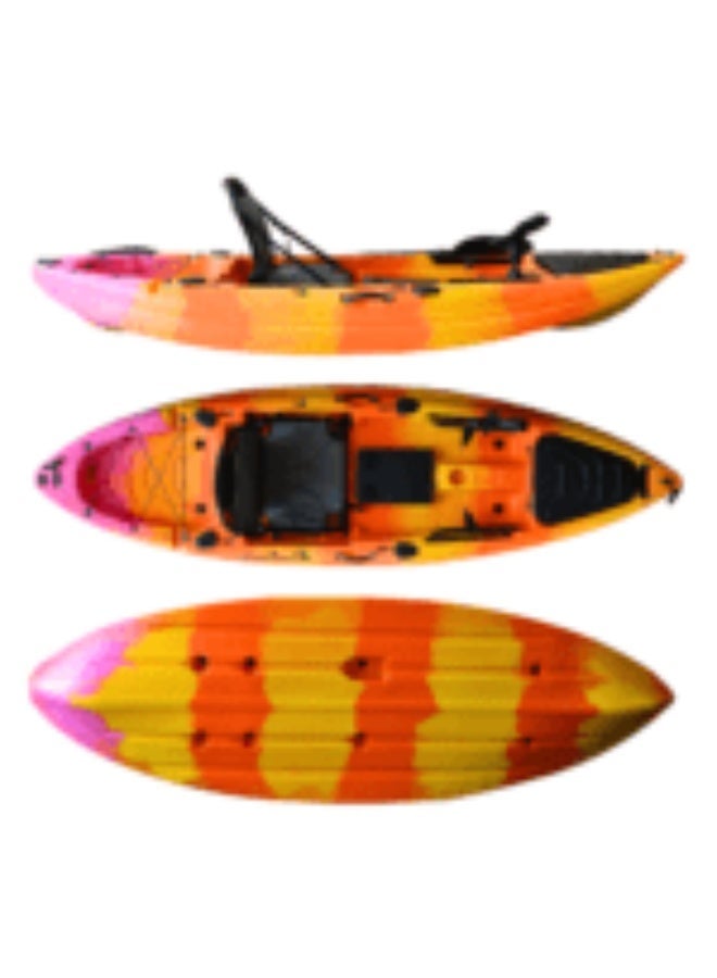 SS WATER SPORTS 2.85 meters single kayak Yellow and Black