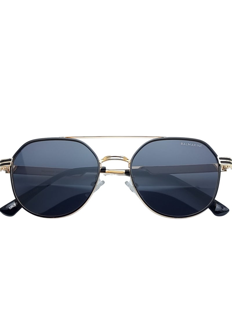 BALMARINE BALMARINE Unisex  Round Edge Cut Sunglasses  - Image 3