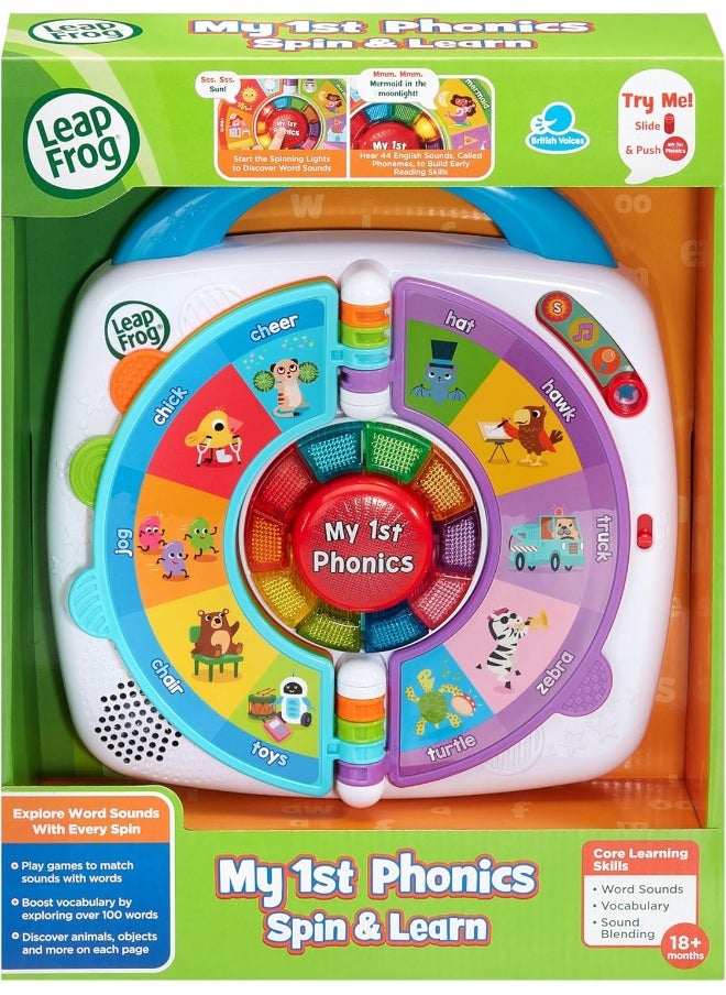 LeapFrog LeapFrog My 1st Phonics: Spin & Learn Early Learning Toy  - Image 3