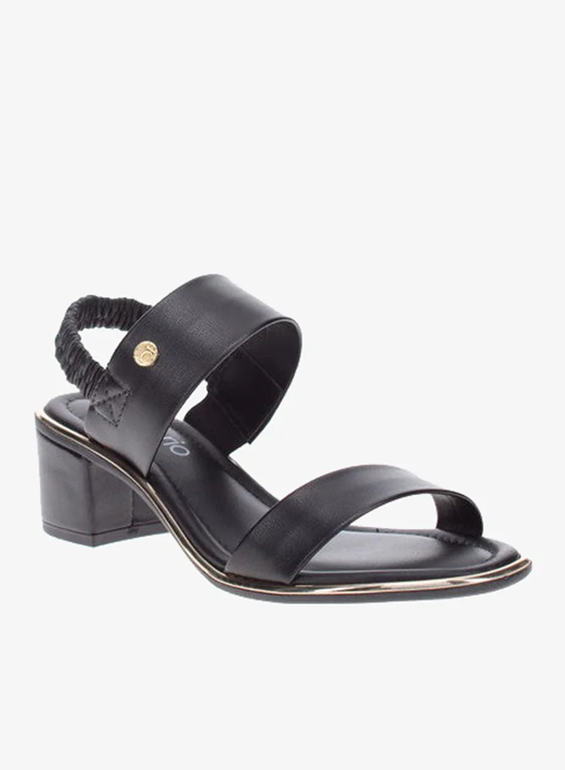 Mid Heels Sandals for Women – Sling Back Heel Sandals for Girls with Ankle Strap