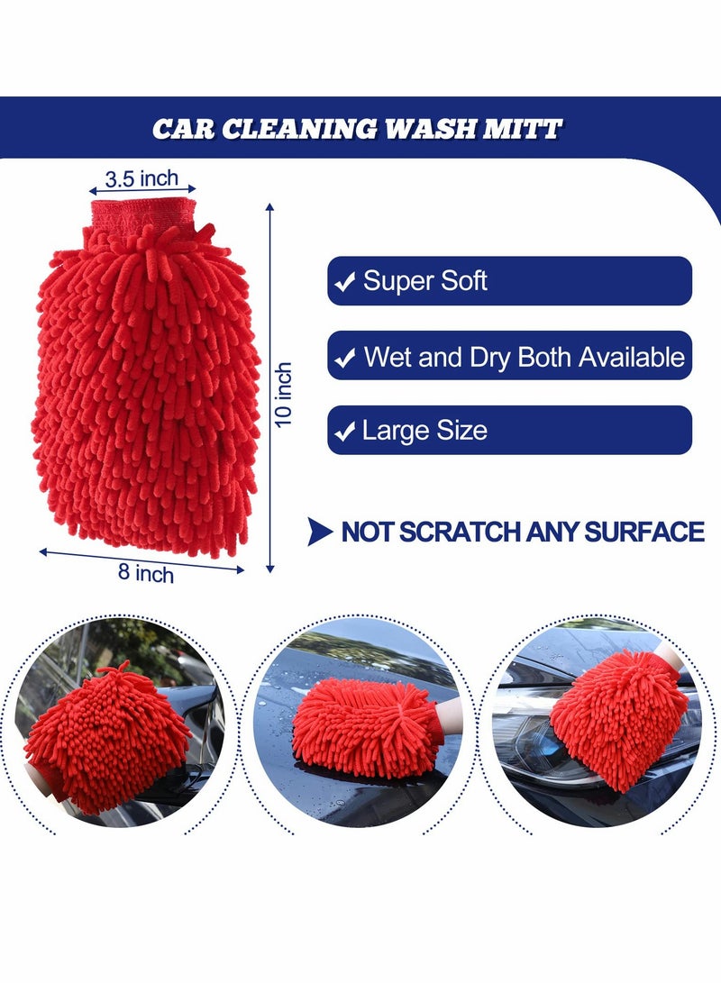 Car Detailing Kit, Car Detailing Drill Brush Set with Cleaning Gel, Interior Detailing Brushes Cleaning Kit for Wheel, Interior, Exterior, Dashboard, Leather, Air Vents - Image 5