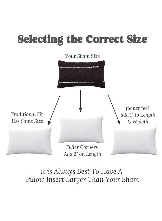 puredown puredown® Feather Down Filled 14x22 Pillow Inserts, Lumbar Pillow Inserts for Decorative Throw Pillow, Bed, Couch and Home Decor - Image 4