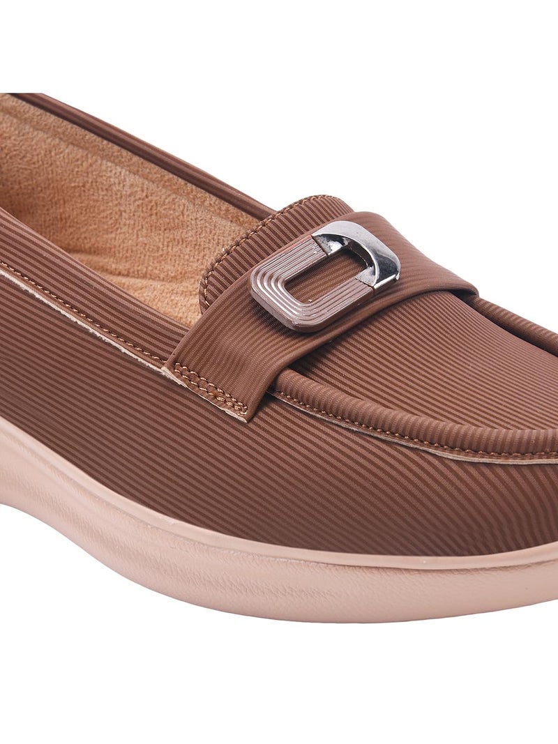 Shoetopia أحذية شوتوبيا النسائية السوداء الأنيقة مع فيونكة وكعب عريض - Image 3