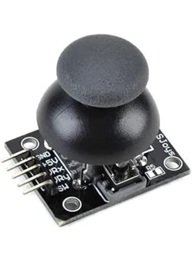 Generic Joystick Module x-y for Arduino, Raspberry Pi, and Other Microcontrollers - USB - Grey