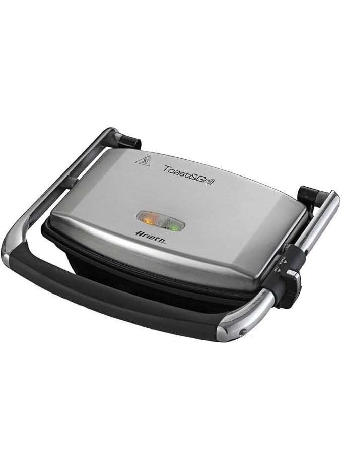 Ariete Ariete 1911 Grill (Slim), Non Stick, 1000 watts, Silver  - Image 1