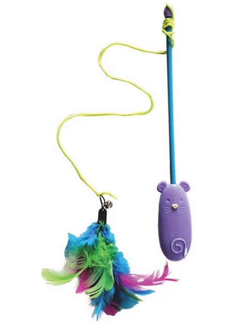 Aime Fishing Rod With Laser Cat Toy Multicolor 30 Cm - Image 4