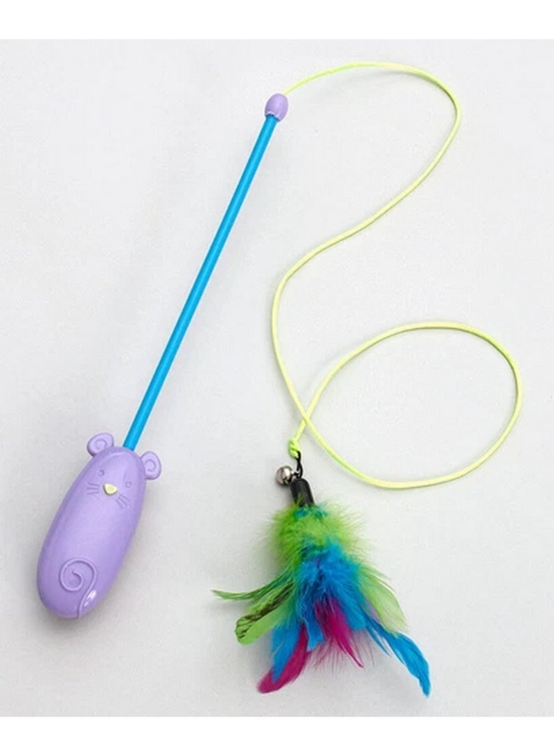 Aime Fishing Rod With Laser Cat Toy Multicolor 30 Cm - Image 3