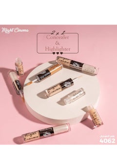 Might Cinema Might Cinema Highlighter + Concealer 2 X 1 - No: 105  - Image 2