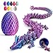 Cessfle 12 Prefilled Easter Dragon Eggs with 3D Printed Dragons Inside 3D Printer Articulated Crystal Fidget Toy Easter Basket Stuffers for 57 46 812 Year Old Boys Kid Teen Girls Adult - Image 3