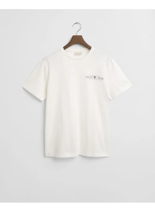 غانت Printed Graphic T-Shirt