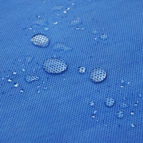 KUDIZE KUDIZE Disposable NonWoven Laminated Water Proof 30 GSM Bed Sheet for Hospital Hotel Spa and Beauty Parlor Blue 31 x 72 Inch7870 x 18290 cm Pack of 50 - Image 3