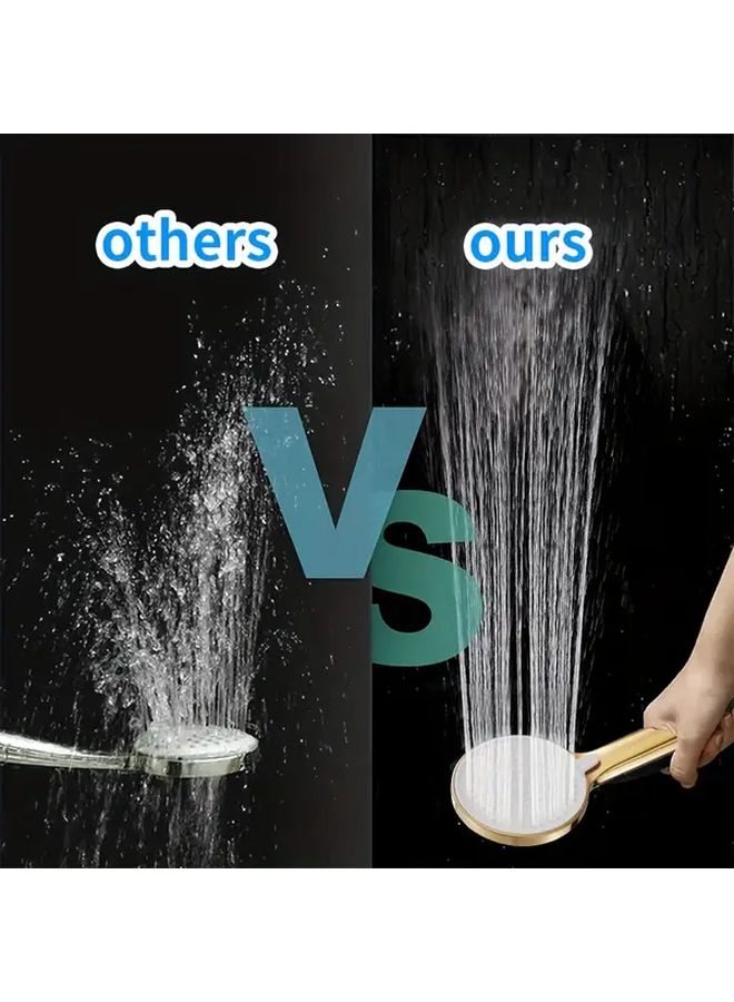 High Pressure Handheld Shower Head With 59 Inch Hose And Wall Mount Holder - Image 5