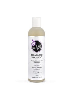 Curl Keeper Curl Keeper Treatment Shampoo for Curly Hair, 8 Fl Oz - Daily Hair Shampoo Gently Cleanses & Strengthens All Curl Types - Rebuilds & Restores Damaged Hair - Water Based & Sulfate Free Shampoo  - Image 1