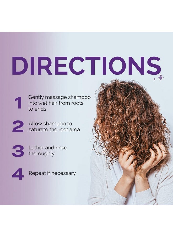 Curl Keeper Curl Keeper Treatment Shampoo for Curly Hair, 8 Fl Oz - Daily Hair Shampoo Gently Cleanses & Strengthens All Curl Types - Rebuilds & Restores Damaged Hair - Water Based & Sulfate Free Shampoo  - Image 3