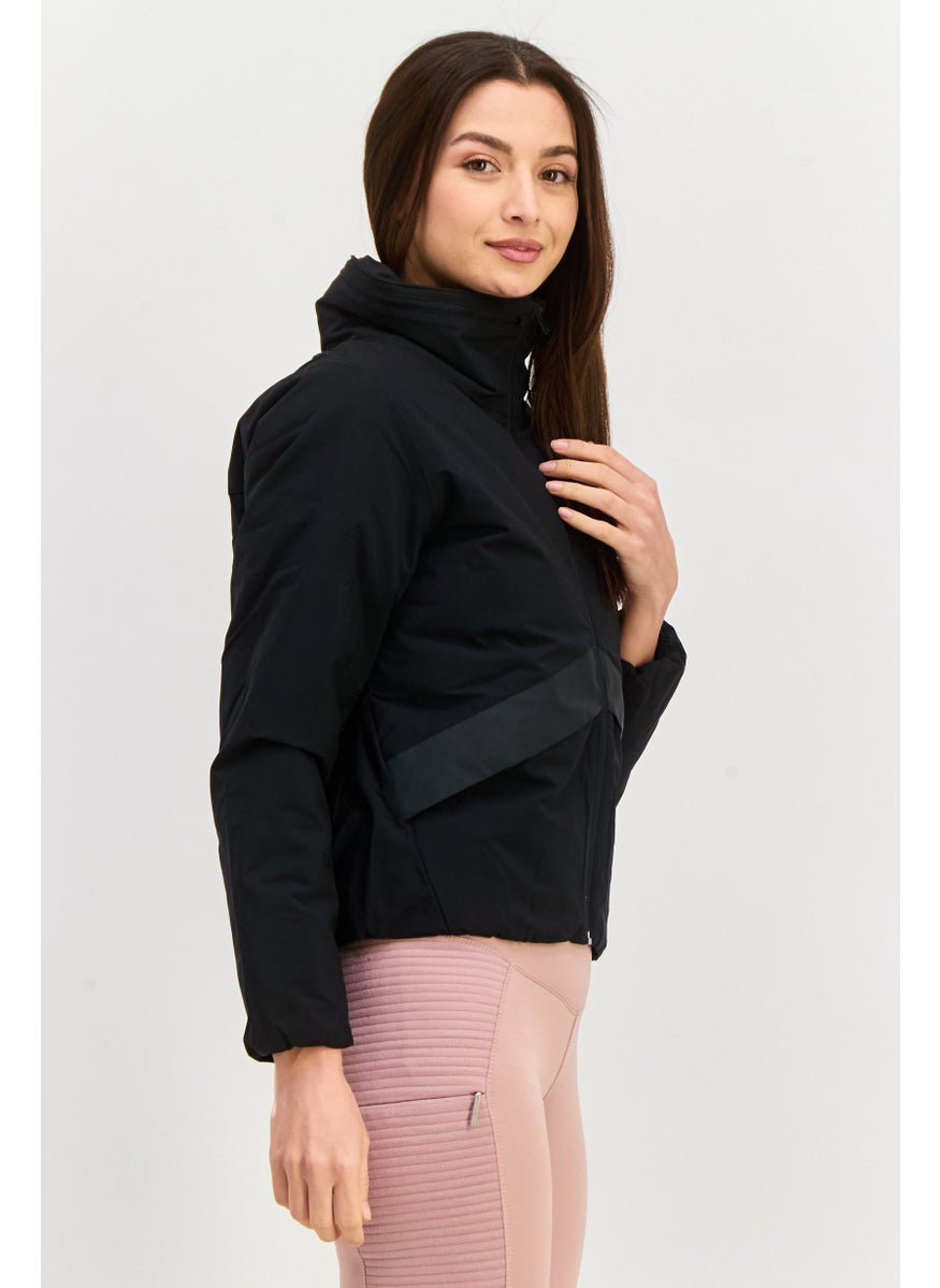 UNDER ARMOUR Women Sportwear Fit Long Sleeve Outdoor Jacket, Black  - Image 2