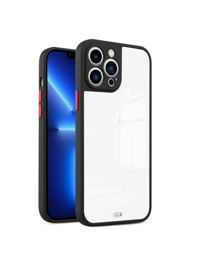 Zaboon Case For iPhone 11 Pro Electroplated Button Two-color TPU Phone Case - Image 1