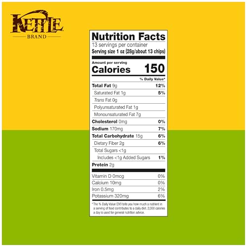 Kettle Brand Potato Chips, Jalapeno Kettle Chips, Party Size, 13 Oz - Image 3