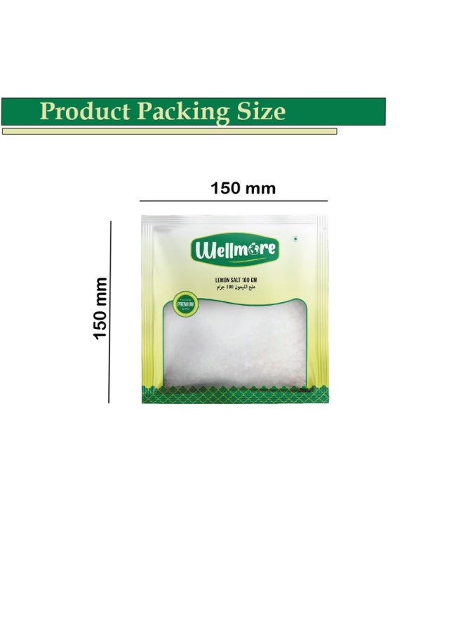 WellMore Wellmore Lemon Salt 100 gm  - Image 2