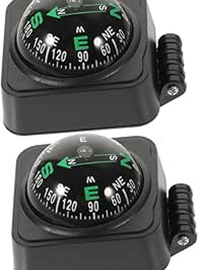 Adjustable Car Dashboard Compass Ball For SUV Truck Marine Vehicle Navigation - Image 1