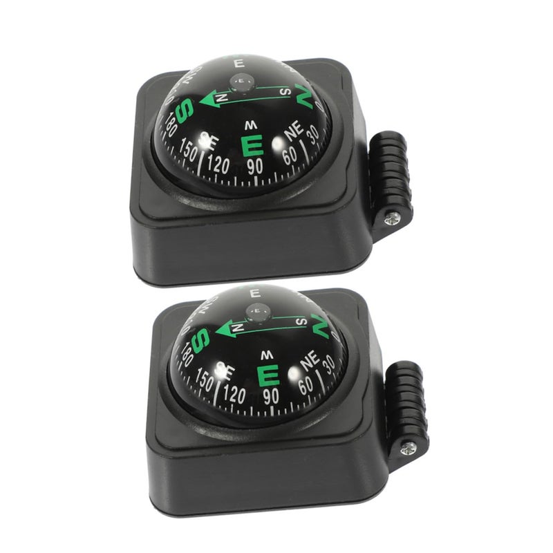 Adjustable Car Dashboard Compass Ball For SUV Truck Marine Vehicle Navigation - Image 2