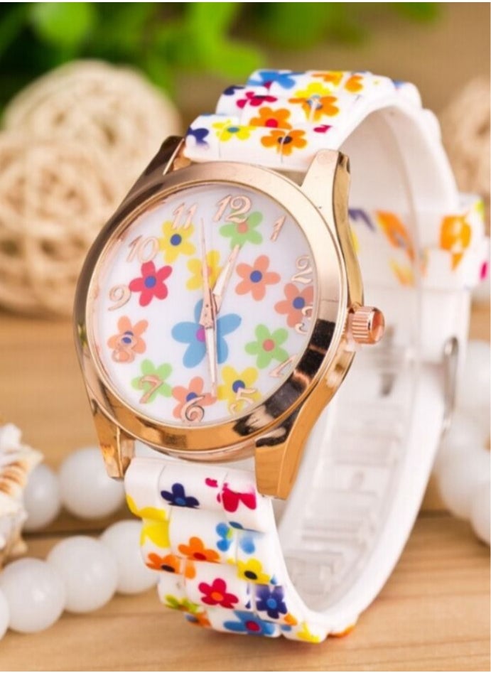 In Air - Women's Rubber Analog Watch - Image 1