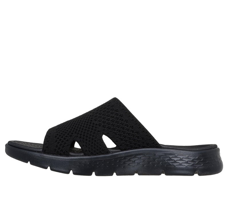 SKECHERS صندل سكيشرز للأداء للنساء GO WALK FLEX - ELATION، أسود/أسود، 5 - Image 2