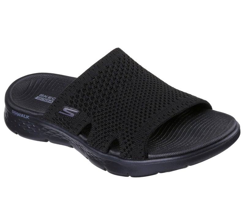 SKECHERS صندل سكيشرز للأداء للنساء GO WALK FLEX - ELATION، أسود/أسود، 5 - Image 3