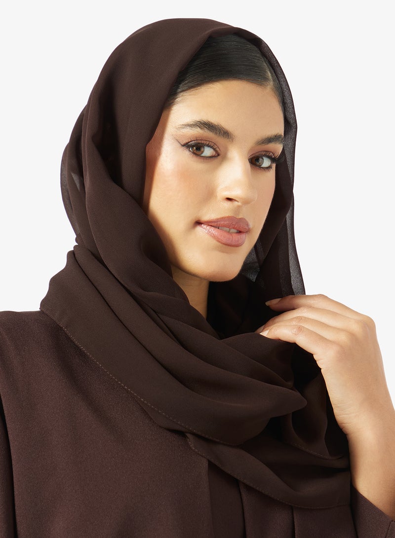 خزانة عباية بحافة مكشكشة وشيلة - Image 4