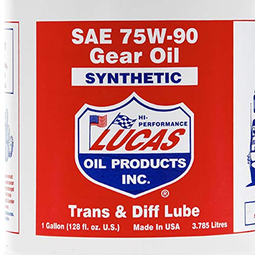 Lucas Oil 10048 Synthetic SAE 75W-90 Gear Oil - 1 Gallon - Image 4
