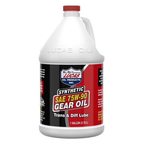 Lucas Oil 10048 Synthetic SAE 75W-90 Gear Oil - 1 Gallon - Image 1