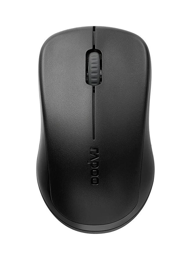 Rapoo Wireless Optical Mouse 1620 Black - Image 1
