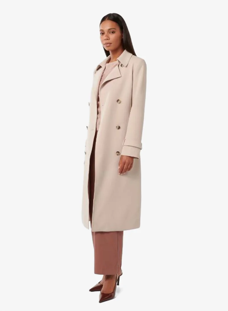 forever new  Leanne Crepe Trench Coat for Women | Best Price UAE
