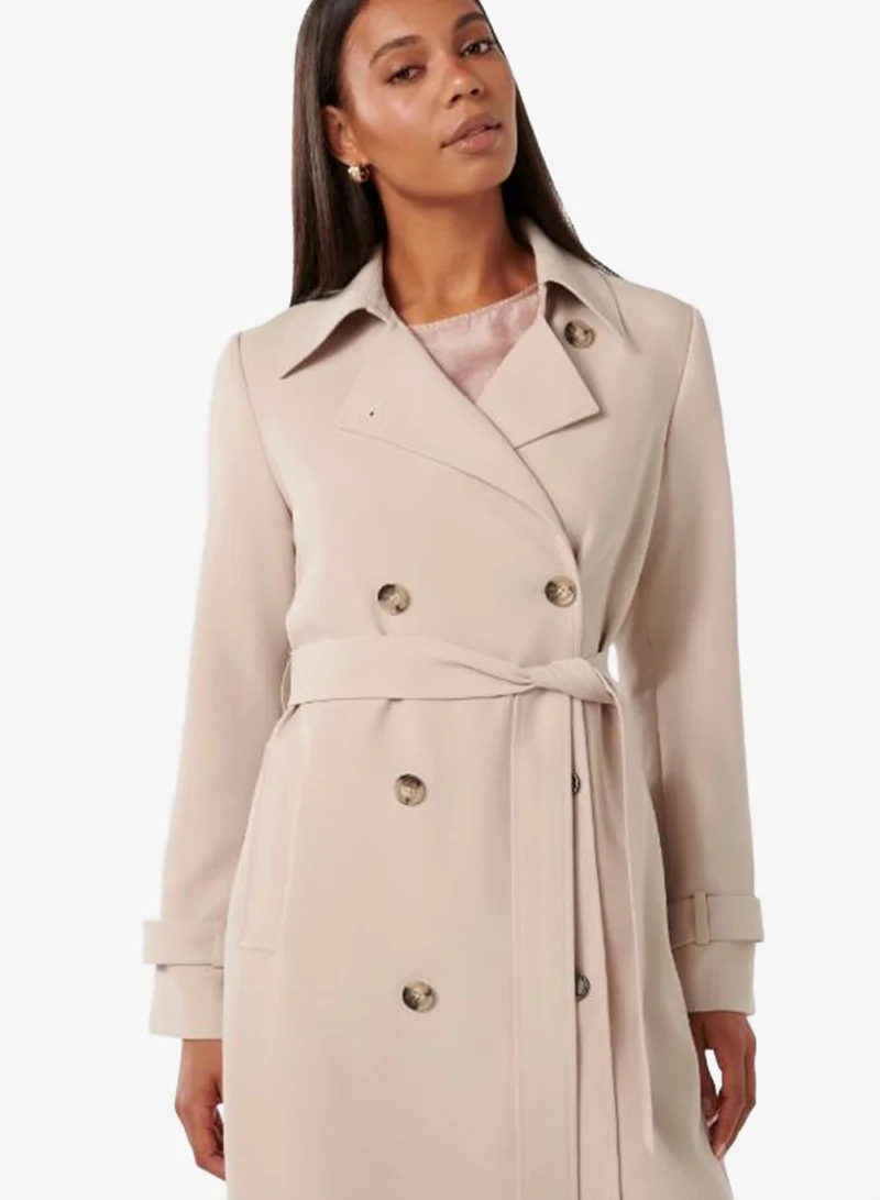 forever new  Leanne Crepe Trench Coat for Women | Best Price UAE