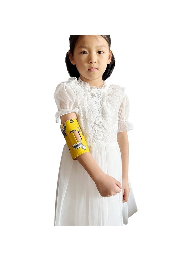 Heyshapeing Prevent Scratching Face, Thumb Sucking Habit, Pulling IV Tubes Elbow Immobilizer Splint & Arm Restraint Wrap for Babies Kids-Prevent HAND-TO-FACE habits Large - Image 1