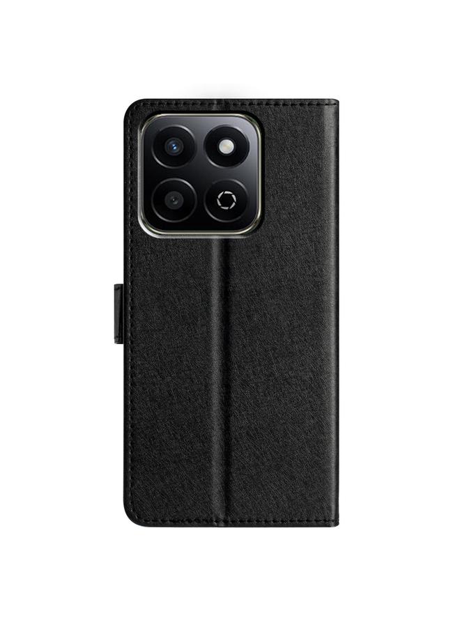 S-TOP Case For Honor X7C 4G / 200 Smart Silk Texture Horizontal Flip Leather Phone Case - Image 3