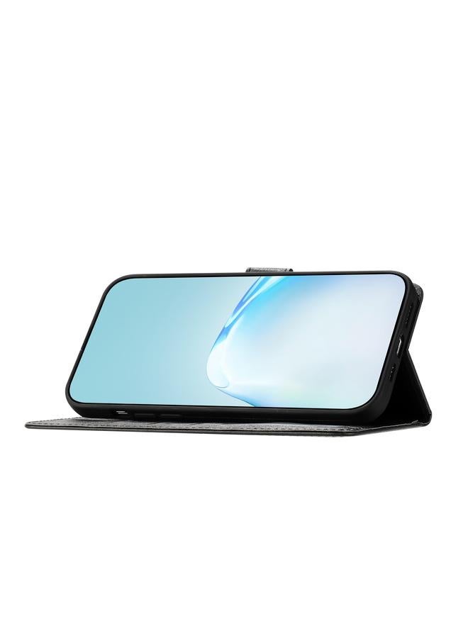 S-TOP Case For Honor X7C 4G / 200 Smart Silk Texture Horizontal Flip Leather Phone Case - Image 4
