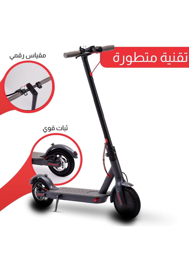 Electric scooter aluminum alloy body, light and easy to carry, quick foldable two-wheel scooter, suitable for adult men and women to work and relax,25 cm durable pneumatic tire, 350W Motor Max, Max speed 30km/h,Max 30 km Range, Easy Brake,Max 150 kg,App control - pzsku/Z75F04113D254BEE53DC7Z/45/_/1736184116/d142298b-820f-4002-8c09-49e37fd9575d
