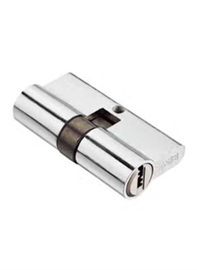 Pickproof Corrosion-Resistant Easy install Double Sided Keyed Lock Cylinder Security Upgrade with 3-piece Keys, 70mm, Silver - Image 4