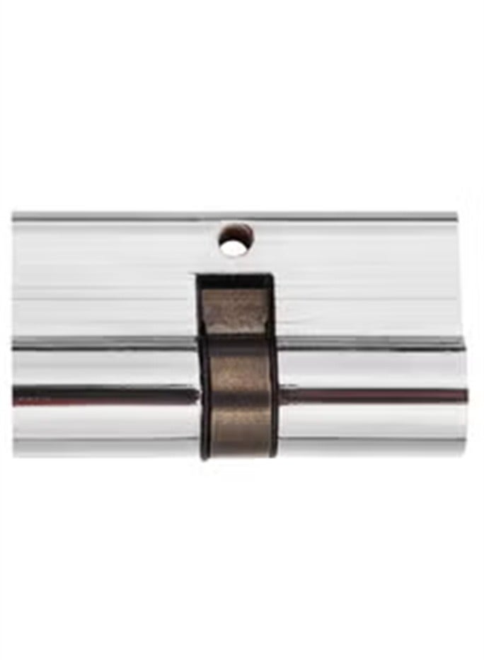 Pickproof Corrosion-Resistant Easy install Double Sided Keyed Lock Cylinder Security Upgrade with 3-piece Keys, 70mm, Silver - Image 5