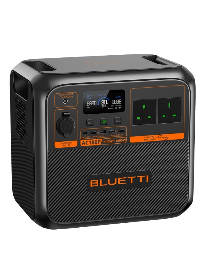 BLUETTI AC180P Portable Power Station | 1,800W 1,440Wh - Image 2