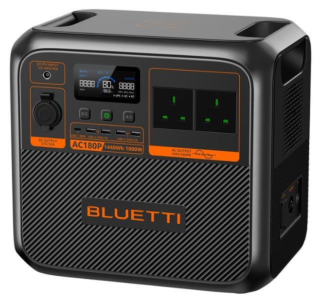 BLUETTI AC180P Portable Power Station | 1,800W 1,440Wh - Image 1