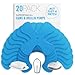 Not Just A Patch XPatch CGM Sensor Patches 20 Pack Water Resistant Omnipod 5 Adhesive Patches Durable for Active Lifestyle for 1014 Days Compatible with Dexcom G6 Libre 2 in Blue - Image 1