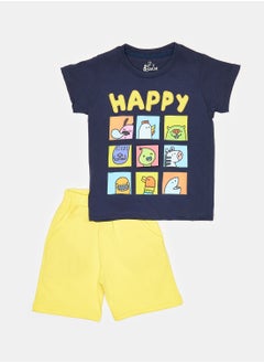 Kids Boys Set Two Pieces Top & Shorts