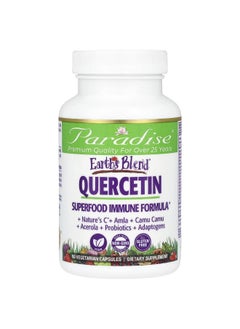 Paradise Herbs Paradise Herbs, Earth's Blend, Quercetin, 90 Vegetarian Capsules  - Image 1