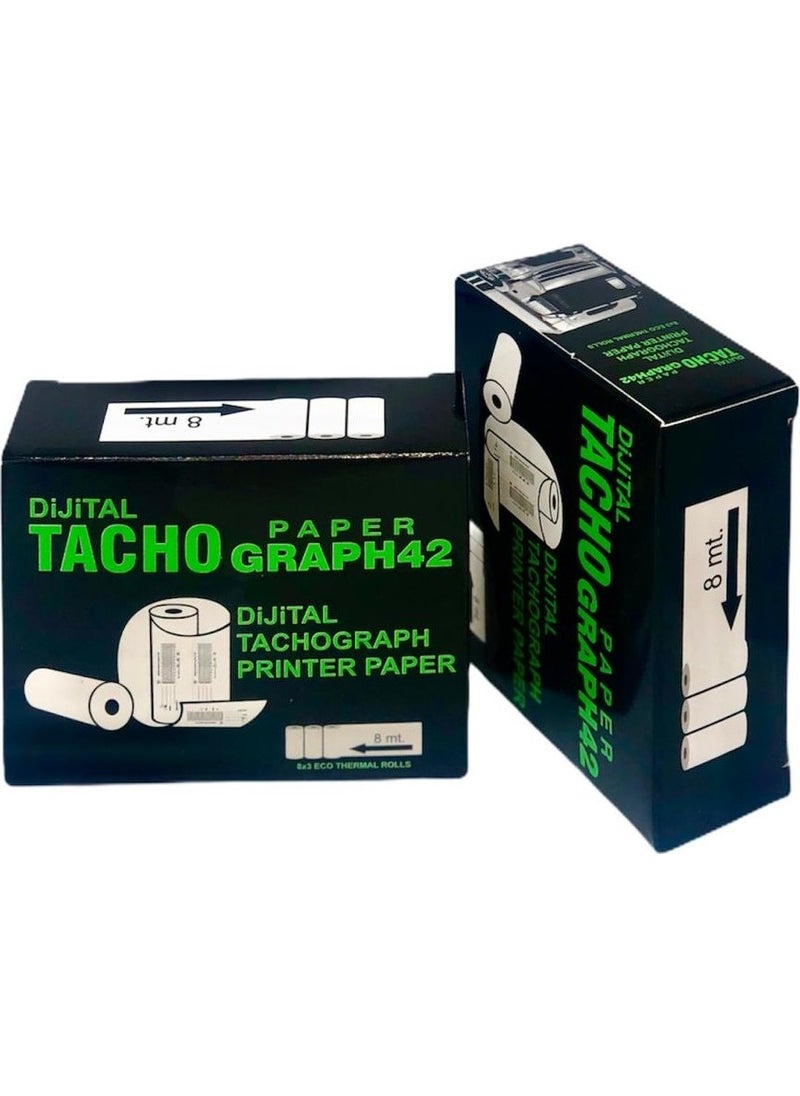 Tacho Digital graph Paper 3-pack 8 m 